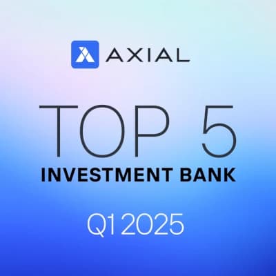 Axial Top 5 Investment Banks, Q1 2025